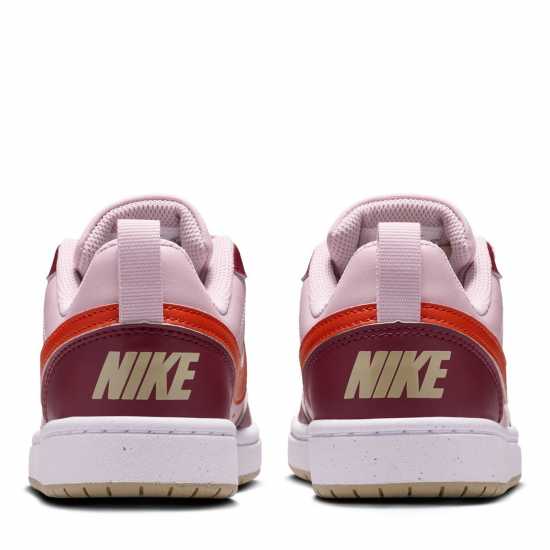 Nike Court Borough Low 2 Se Big Kids' Shoes Розово/Червено 