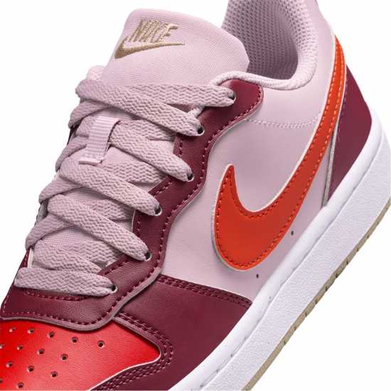 Nike Court Borough Low 2 Se Big Kids' Shoes Розово/Червено 