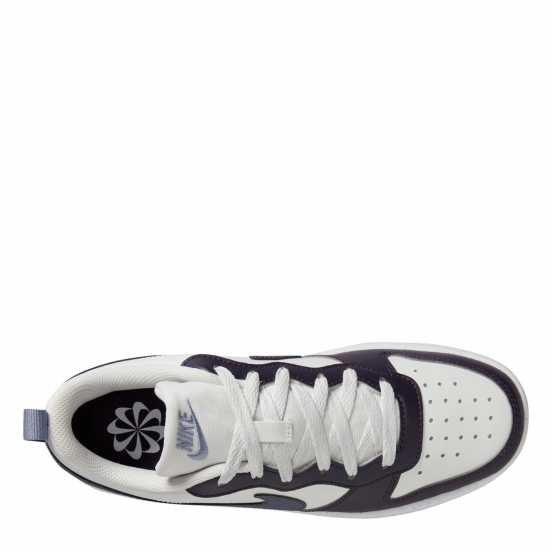 Nike Court Borough Low 2 Se Big Kids' Shoes Платина/Лилаво 
