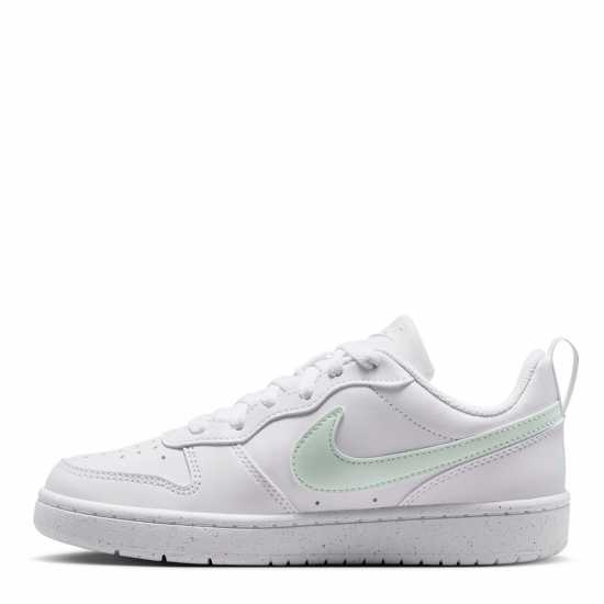 Nike Court Borough Low 2 Se Big Kids' Shoes White/Green 