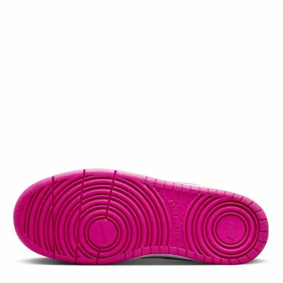 Nike Court Borough Low 2 Se Big Kids' Shoes Бяло/Фуксия 
