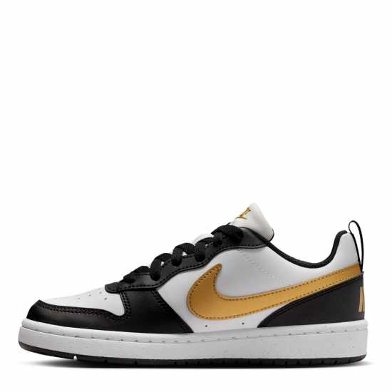 Nike Court Borough Low 2 Se Big Kids' Shoes Черно/Злато 