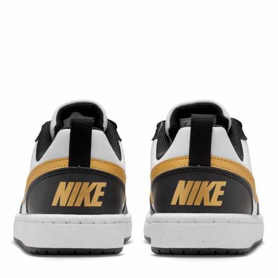 Nike Court Borough Low 2 Se Big Kids' Shoes Черно/Злато 
