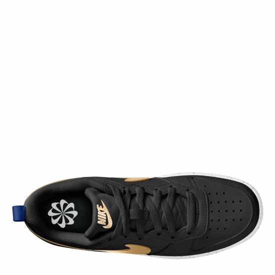 Nike Court Borough Low 2 Se Big Kids' Shoes Черно/Злато 