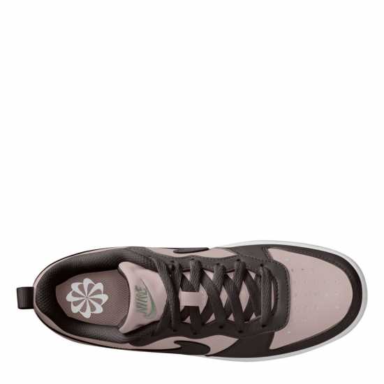 Nike Court Borough Low 2 Se Big Kids' Shoes Розово/Кафяво 