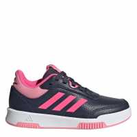 Adidas Средни Маратонки За Момичета Tensaur 3 Junior Girls Trainers Navy/Pink Детски маратонки