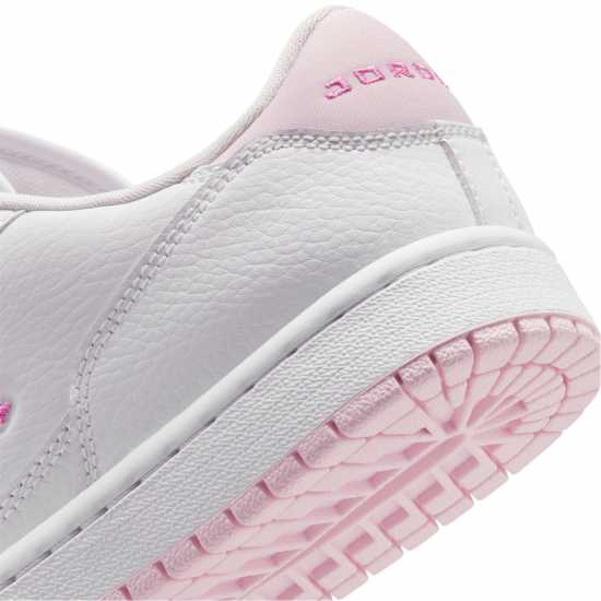 Air Jordan Kids' Low-Top Trainers White/Pink 