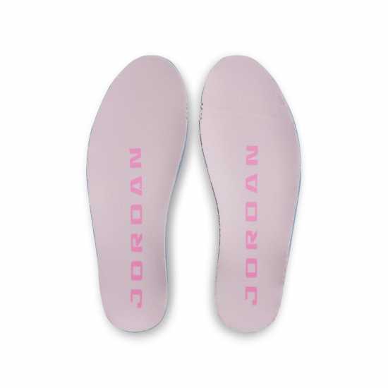 Air Jordan Kids' Low-Top Trainers White/Pink 