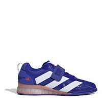 Adidas Юношески Обувки Weightlifting 3 Shoes Juniors Синьо/Бяло/Оранжево 