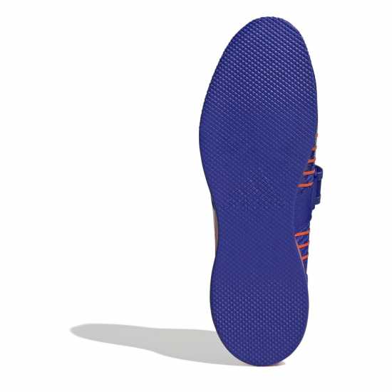 Adidas Юношески Обувки Weightlifting 3 Shoes Juniors Синьо/Бяло/Оранжево 