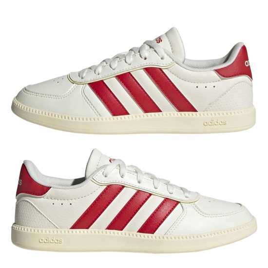 Adidas Юношески Обувки Breaknet Sleek Shoes Juniors Бяло/Червено/Зелено 