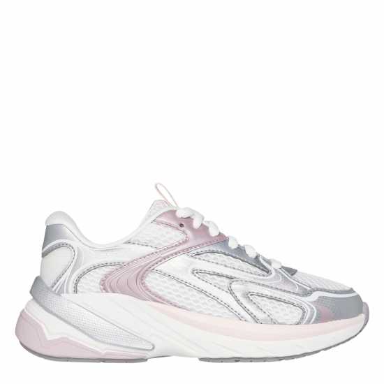 Skechers Маратонки Без Връзки Kids' Slip On Trainers Off White/Pink 
