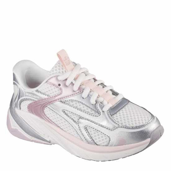 Skechers Маратонки Без Връзки Kids' Slip On Trainers Off White/Pink 