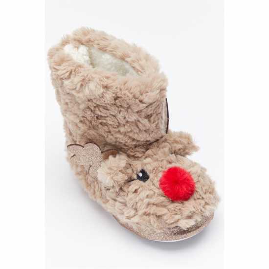 Novelty Baby Reindeer Slippers  Подаръци и играчки