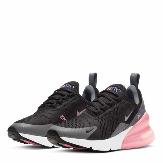 Nike Air Max 270 Big Kids' Shoes Черно/Розово 