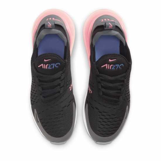 Nike Air Max 270 Big Kids' Shoes Черно/Розово 
