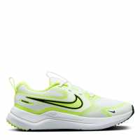 Nike Юношески Обувки Cosmic Running Shoes Juniors Wht/Blk/Volt Детски маратонки