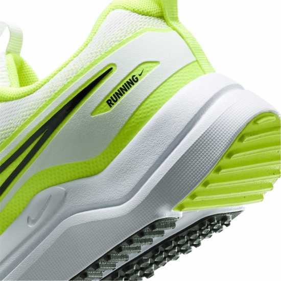 Nike Юношески Обувки Cosmic Running Shoes Juniors Wht/Blk/Volt Детски маратонки