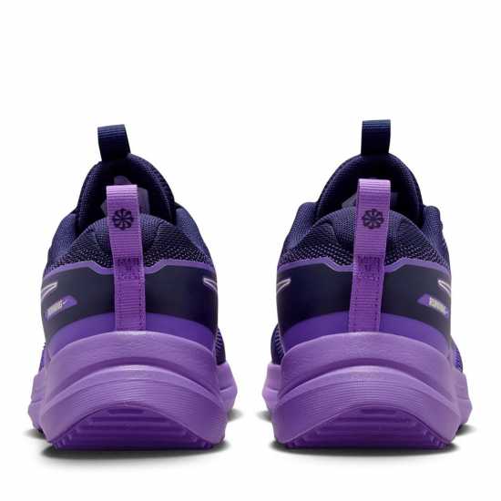 Nike Юношески Обувки Cosmic Running Shoes Juniors Black/Violet Nike Юношески Обувки Cosmic Running Shoes Juniors Black/Violet