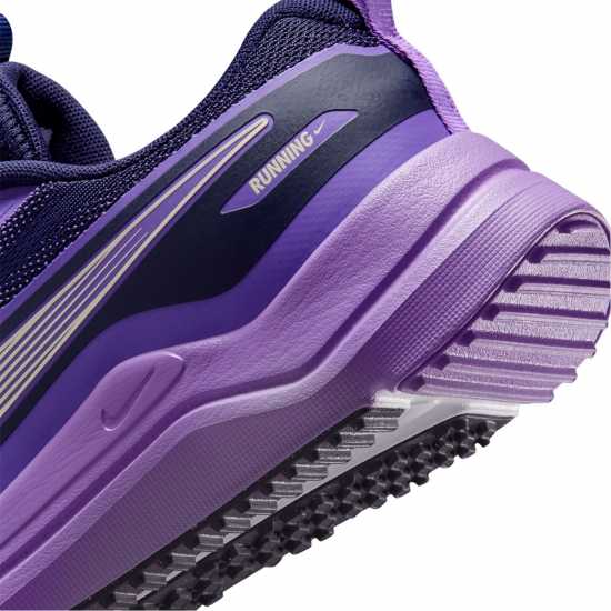 Nike Юношески Обувки Cosmic Running Shoes Juniors Black/Violet Nike Юношески Обувки Cosmic Running Shoes Juniors Black/Violet