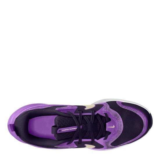 Nike Юношески Обувки Cosmic Running Shoes Juniors Black/Violet Nike Юношески Обувки Cosmic Running Shoes Juniors Black/Violet