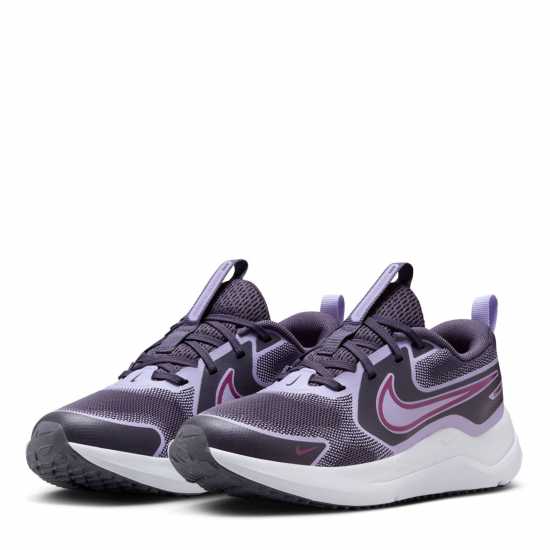 Детски маратонки Nike Юношески Обувки Cosmic Running Shoes Juniors Лилаво/Розово Nike Юношески Обувки Cosmic Running Shoes Juniors Лилаво/Розово Детски маратонки