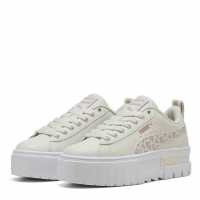 Puma Mayze Trainers Junior Сиво/Лилаво Puma Mayze Trainers Junior Сиво/Лилаво