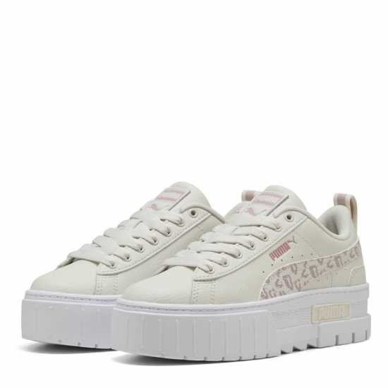 Puma Mayze Trainers Junior Сиво/Лилаво 