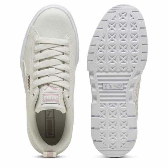 Puma Mayze Trainers Junior Сиво/Лилаво 