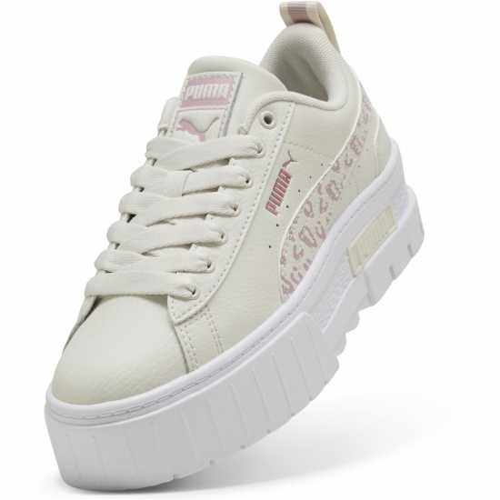 Puma Mayze Trainers Junior Сиво/Лилаво 