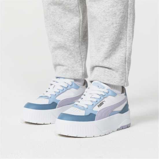 Puma Karmen Ii Jr Бяло/Лилаво 