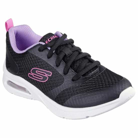 Skechers Lace Up Ombre Sneaker W Midsole Pai Runners Girls  