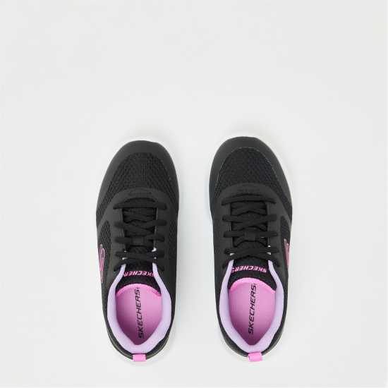 Skechers Lace Up Ombre Sneaker W Midsole Pai Runners Girls  