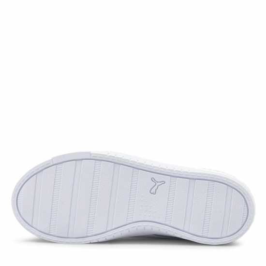 Puma Средни Маратонки За Момичета Jada Junior Girls Trainers Бяло/Бяло 
