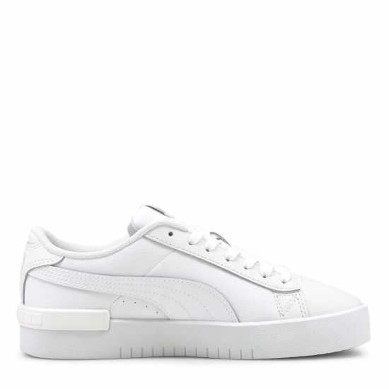 Puma Средни Маратонки За Момичета Jada Junior Girls Trainers Бяло/Бяло 