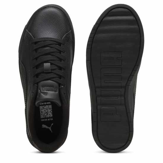 Puma Средни Маратонки За Момичета Jada Junior Girls Trainers Черно/Черно 