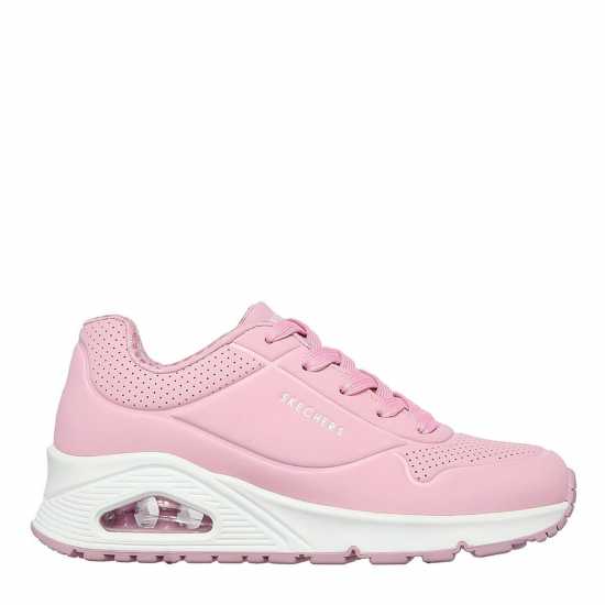 Skechers Средни Маратонки За Момичета Uno Stand On Air Junior Girls Trainers  