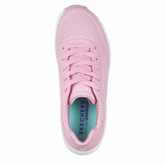 Skechers Средни Маратонки За Момичета Uno Stand On Air Junior Girls Trainers  