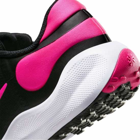Nike Revolution 7 Big Kids' Shoes Black/Pink Детски маратонки