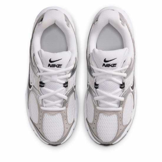 Nike Юношески Обувки V5 Rnr Shoes Juniors Бяло/Черно/Сиво 