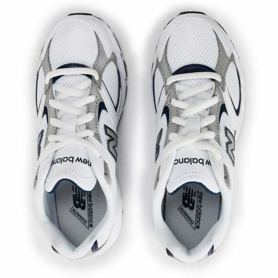 New Balance Kids' 408 Runners White/Navy 