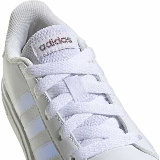 Adidas Маратонки Girls Grand Court Trainers White/Irides Детски маратонки