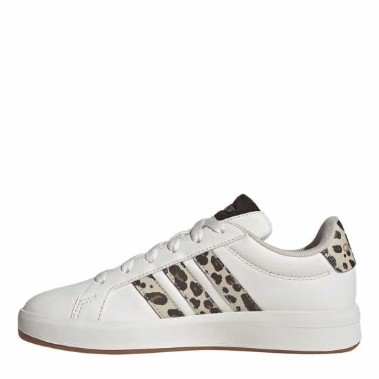 adidas Girls Grand Court Trainers White/Animal 