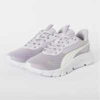 Puma Kids' Flex Focus Runners Lilac/White 