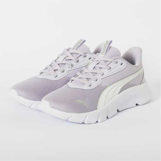 Puma Kids' Flex Focus Runners Lilac/White 