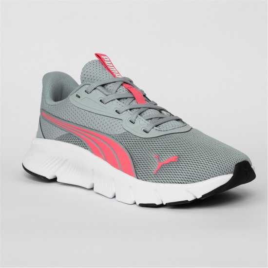 Puma Flexfocus Runners Juniors Сиво/Розово 
