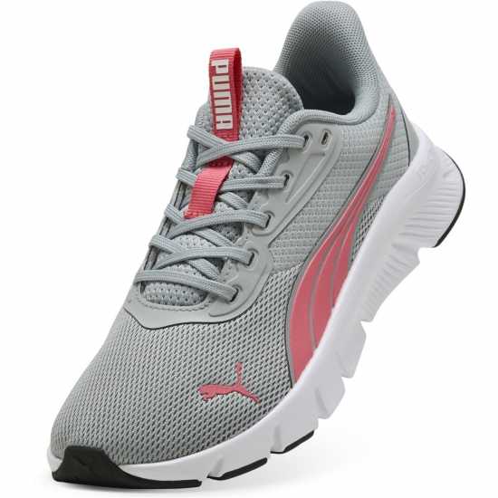 Puma Flexfocus Runners Juniors Сиво/Розово 