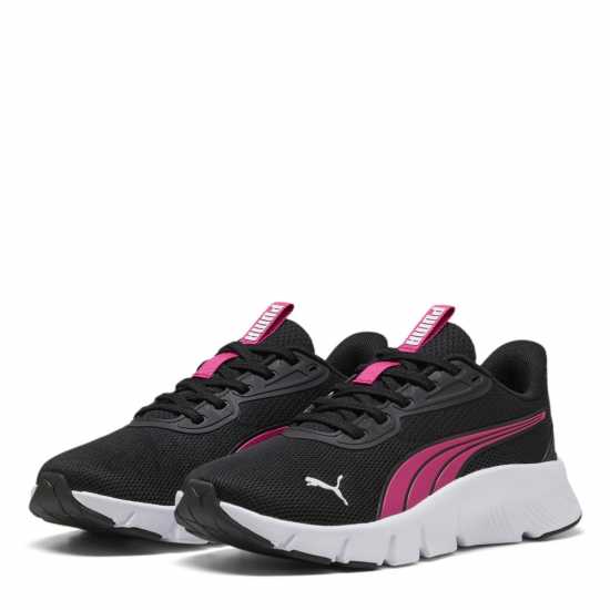 Puma Flexfocus Runners Juniors Черно/Розово 