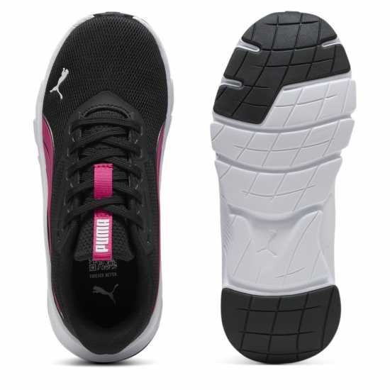 Puma Flexfocus Runners Juniors Черно/Розово 