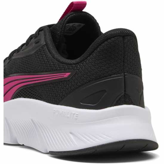 Puma Flexfocus Runners Juniors Черно/Розово 